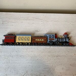 Burwood Products Company Train Hard Plastic Wall Hanging